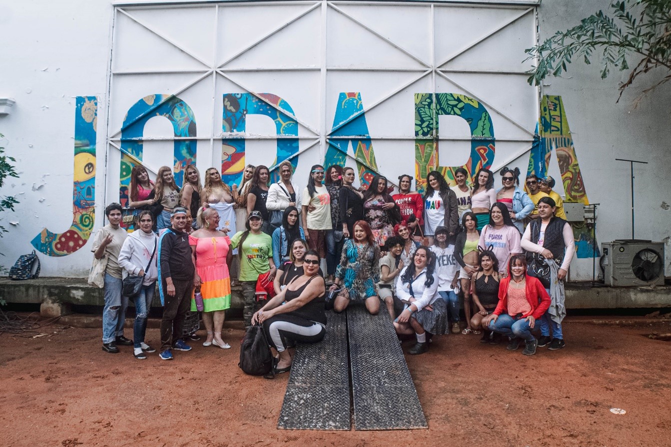 FOTO: Archivo TRAVIARCADO, bloque trans en la Marcha del Orgullo y la Memoria