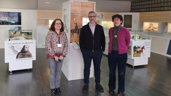 Araceli García, Andrés Gutiérrez y Beatriz Robledo