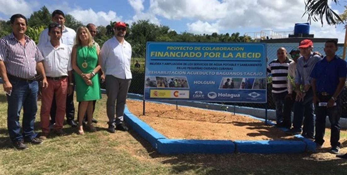 Finaliza el programa de mejora y ampliación de agua potable y saneamiento en cinco pequeñas ciudades cubanas