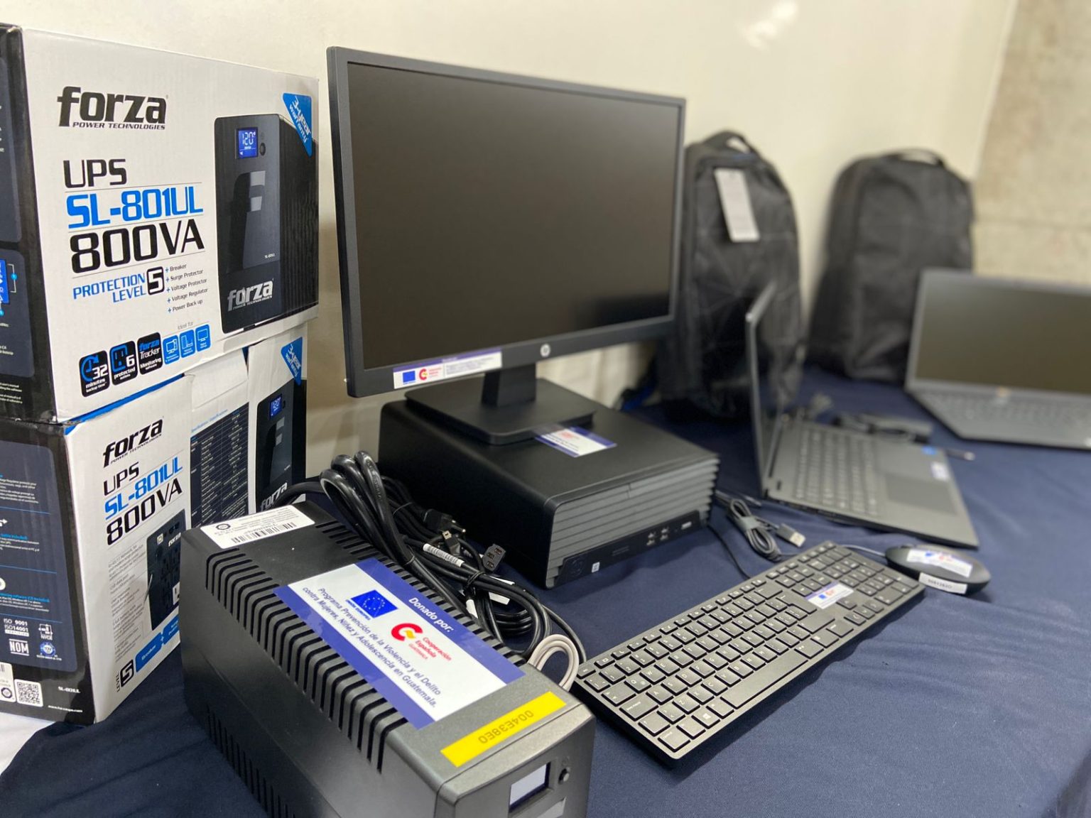 #SEIJUST/#PREVI realizó entrega de mobiliario y equipo de cómputo para la atención inmediata ...