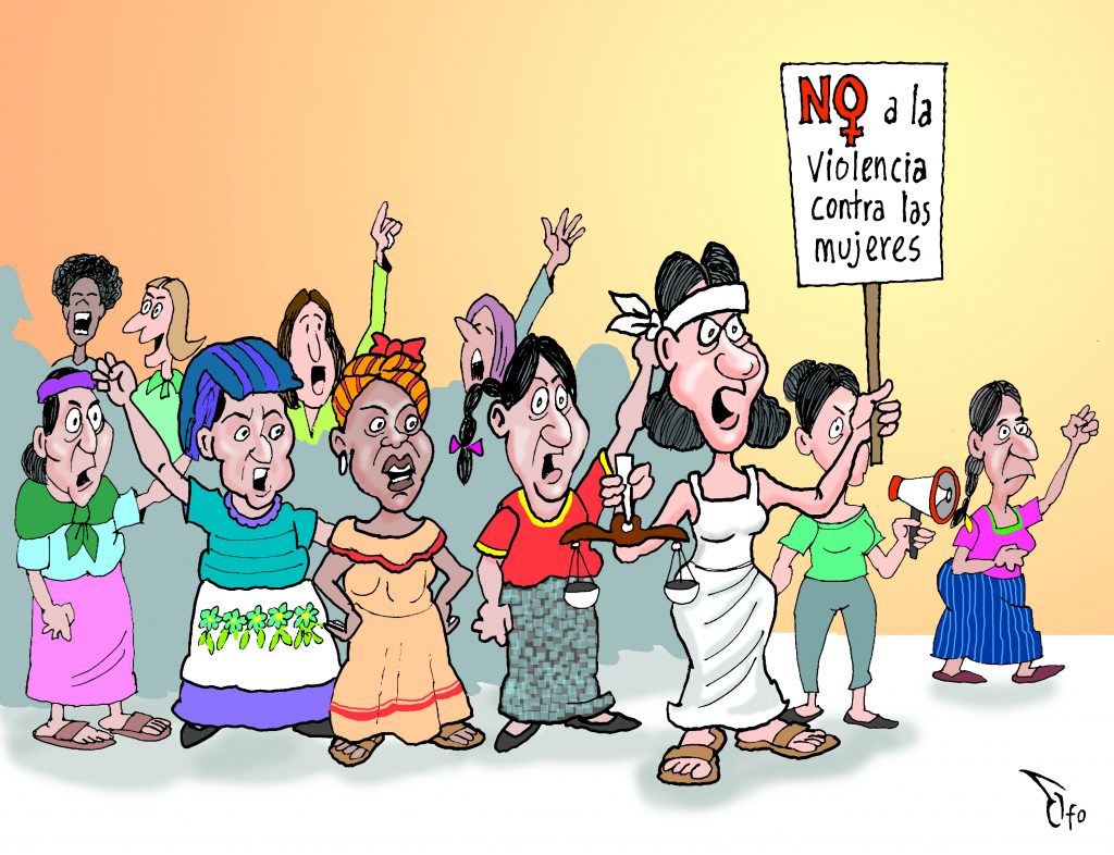 Así trabajamos por una vida libre de violencias contra mujeres y niñas