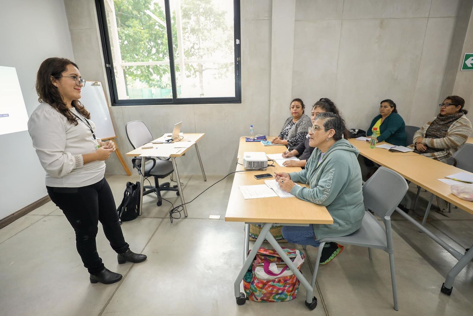 Mujeres participantes en los cursos de emprendedurismo